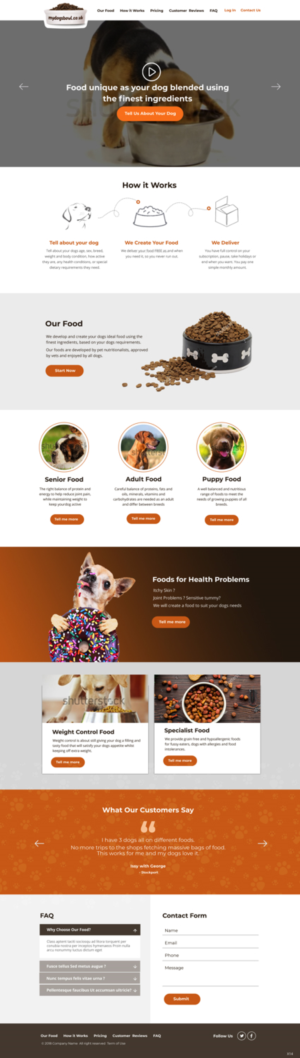 Web Design by pb for this project | Design: #20139277