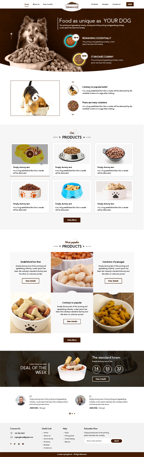 Web Design by Sujit Banerjee for this project | Design #20136913