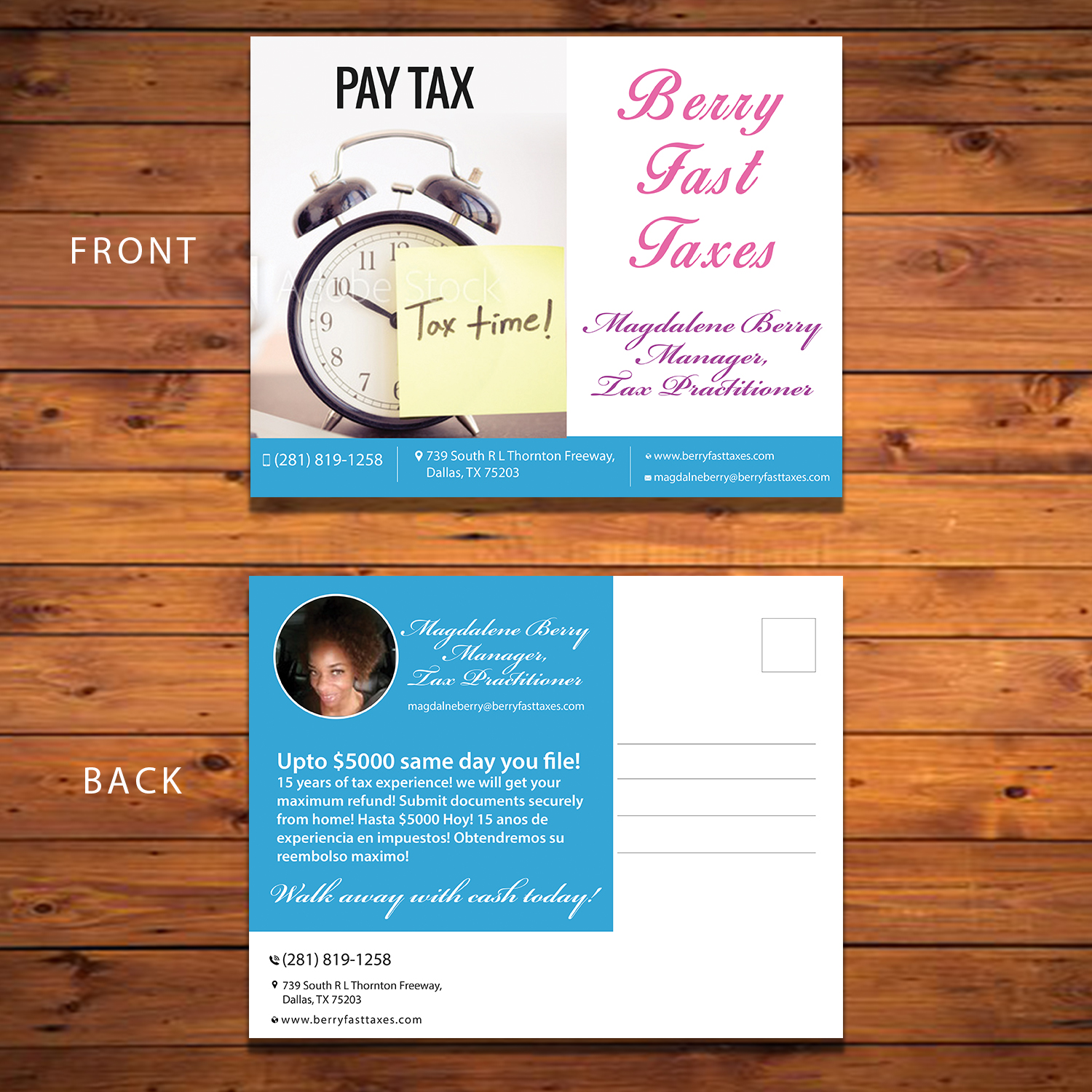 Postcard Design by debdesign for this project | Design #20147629