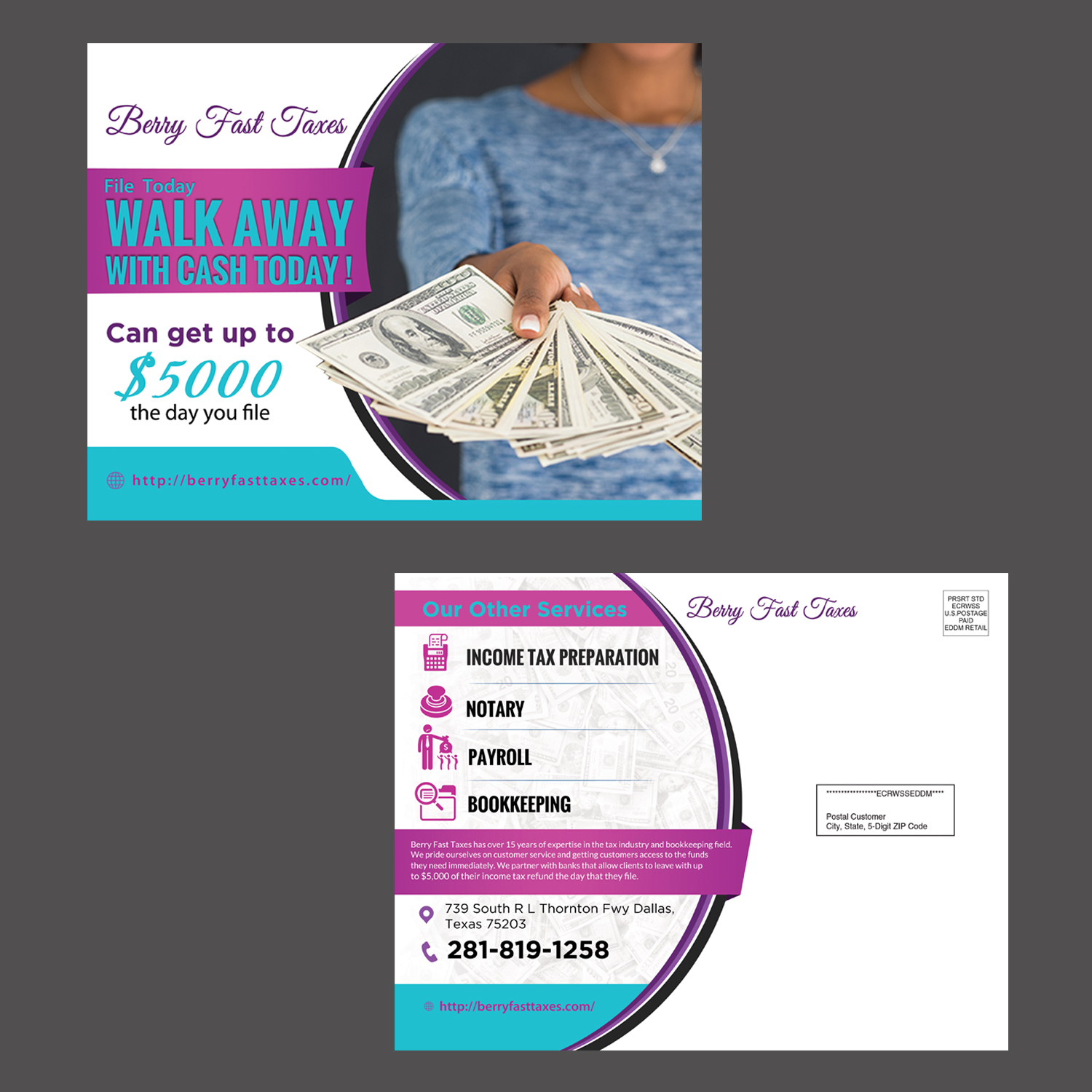 Diseño de Postal por Schöpfer para este proyecto | Diseño #20150072