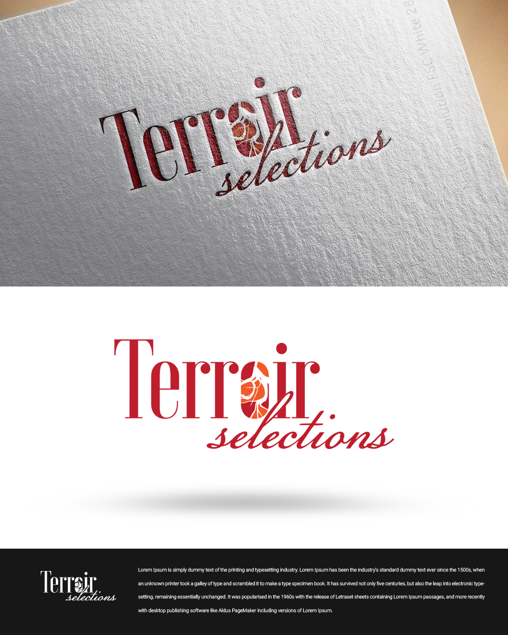Logo Design by zingodesigns258 for TERROIR SELECTIONS | Design #20146460