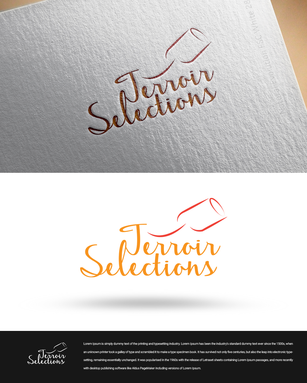 Logo Design by zingodesigns258 for TERROIR SELECTIONS | Design #20146461