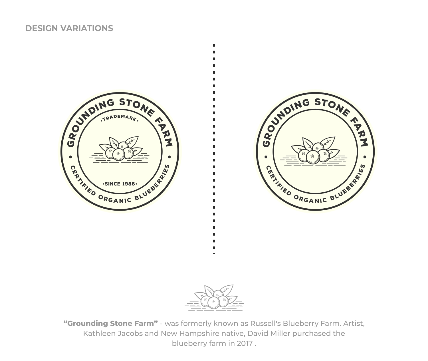 Diseño de Logo por Ankit Bhattarai para Grounding Stone Farm | Diseño #20143058