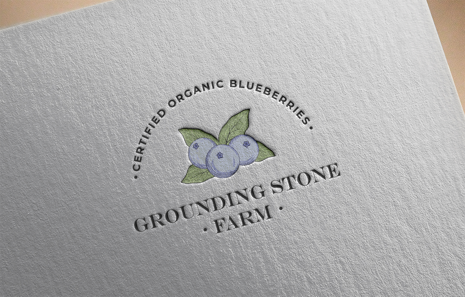 Diseño de Logo por Ankit Bhattarai para Grounding Stone Farm | Diseño #20175706