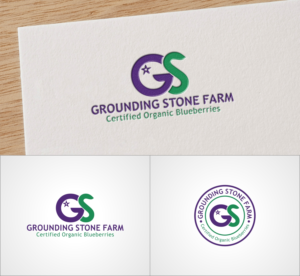 Logo-Design von Joenet Jayawarna für Grounding Stone Farm | Design #20141582