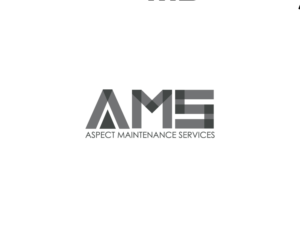 AMS as the main logo the aspect maintenance services as the smaller print below  | Logo Design by Juli creation