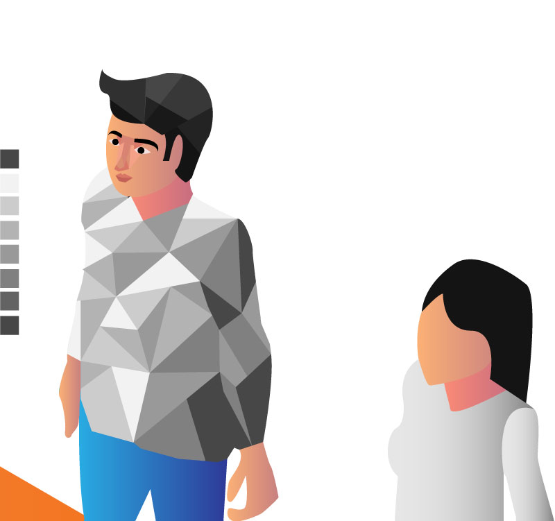 Illustration Design by Oudib for this project | Design #20171104