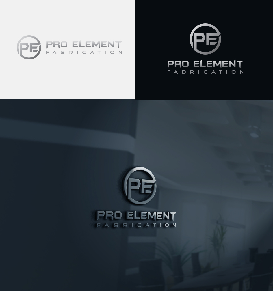 Logo Design by Deep Night for Pro Element Fabrication | Design #20146340