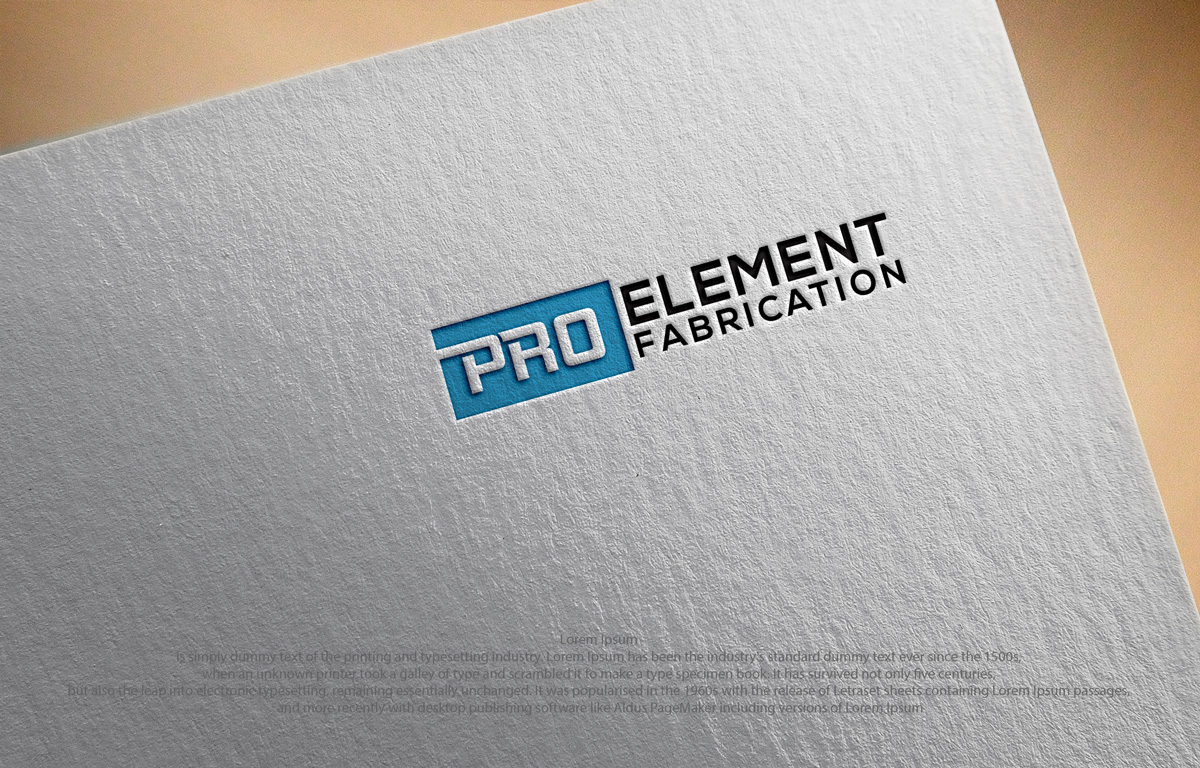 Logo Design by Designs_Hubs for Pro Element Fabrication | Design #20147770