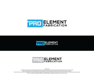 Logo Design by Designs_Hubs for Pro Element Fabrication | Design: #20147772