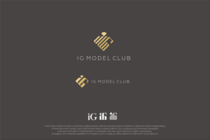 ig model club  | Design de Logo par nusdofficial