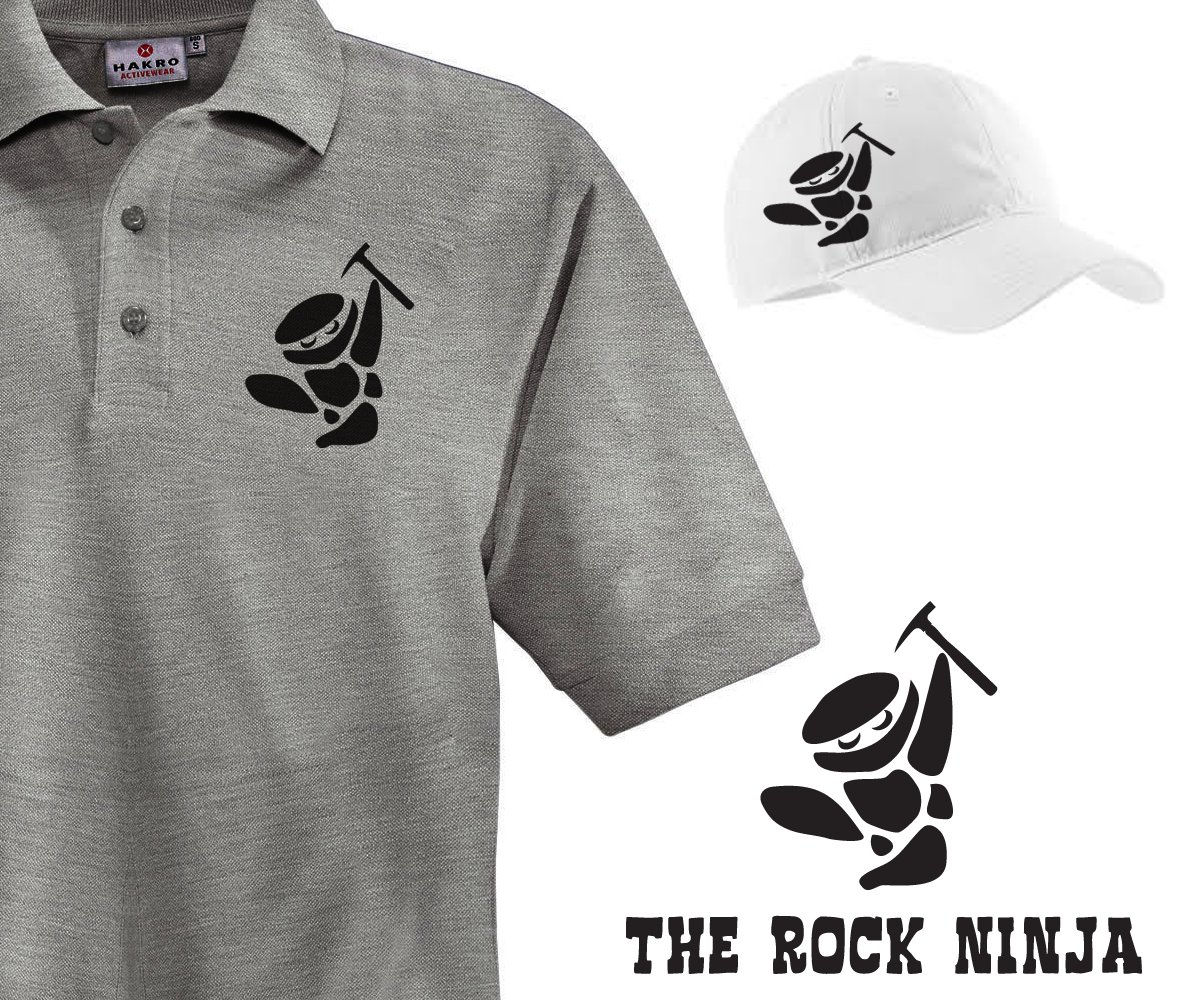 Logo-Design von Buck Tornado für The Rock Ninja | Design #20171882