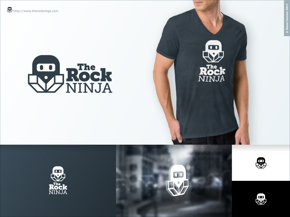 Diseño de Logo por Raoul Camion para The Rock Ninja | Diseño #20158387