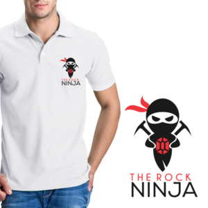 Diseño de Logo por creative.bugs para The Rock Ninja | Diseño: #20145545