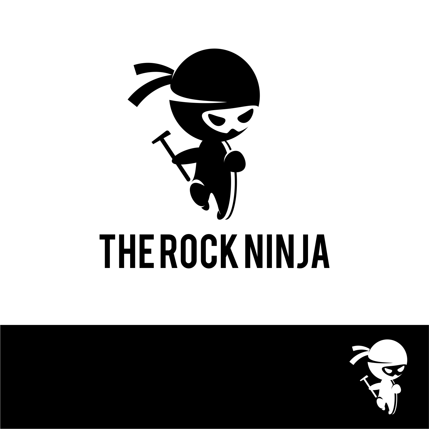 Logo Design by JucanBogdan for The Rock Ninja | Design #20164976