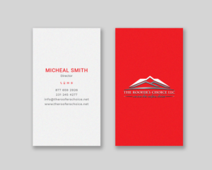 The Roofers Choice LLC | Business Card Design by Tripti Ranjan Gain