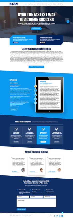 Education Consulting Practice needs a website redesign | Diseño Web por lemosys infotech