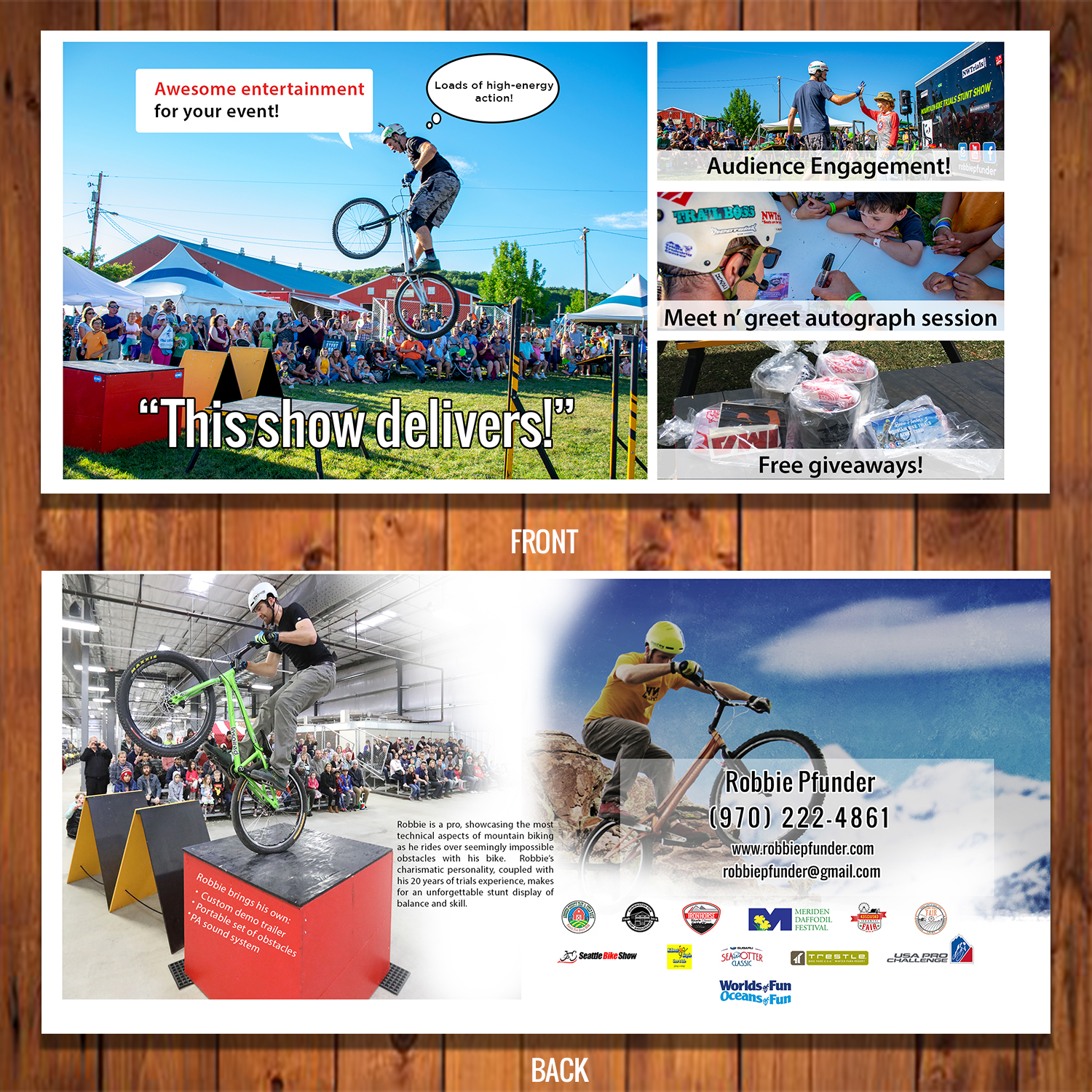 Postcard Design by debdesign for Pfun Entertainment | Design #20158404