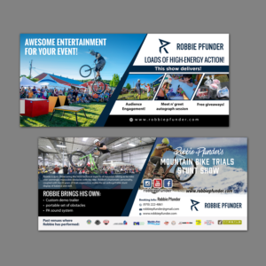 Design de Carte Postale par aspiremedia pour Pfun Entertainment | Design : #20187236