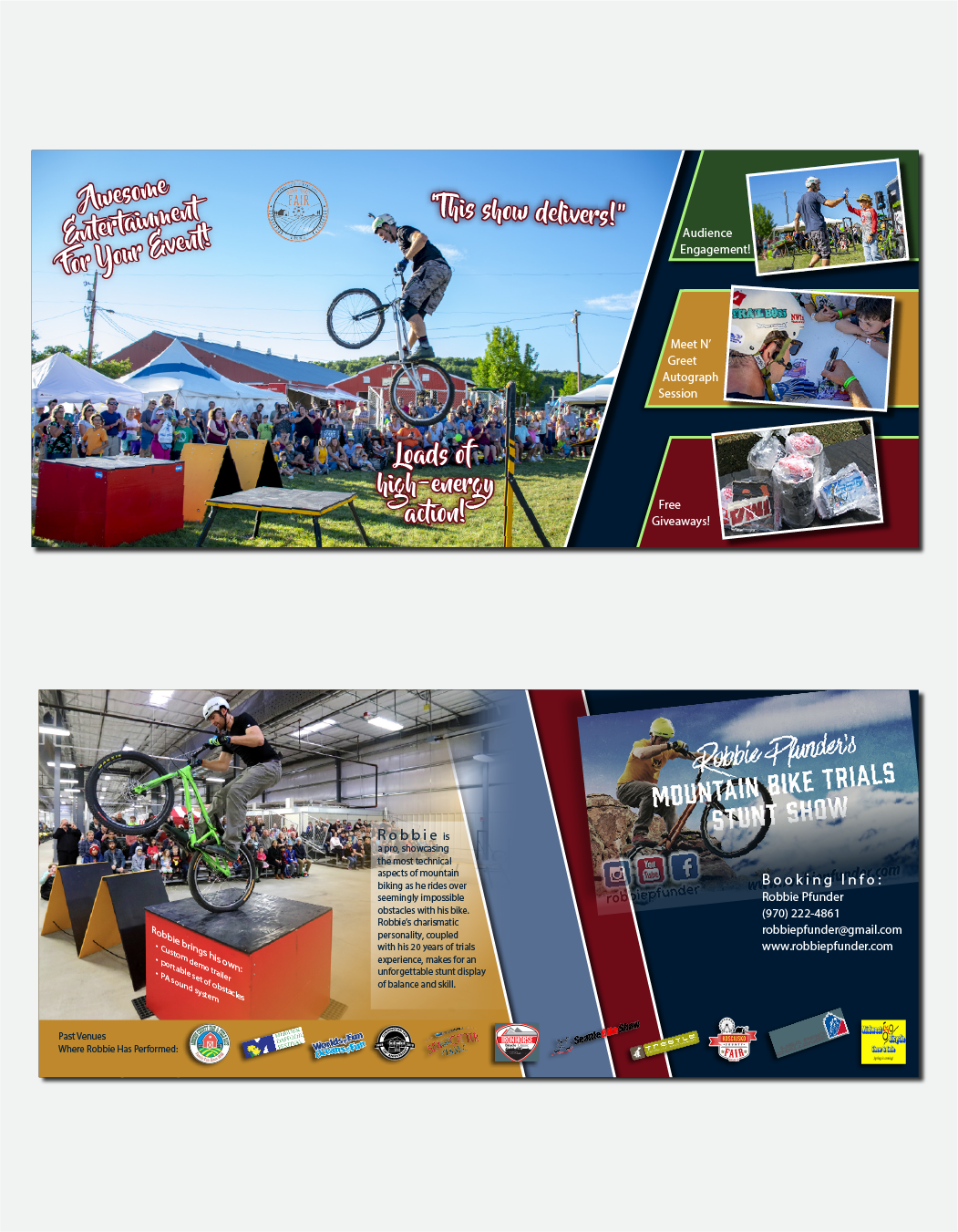 Postcard Design by Shaza Albero for Pfun Entertainment | Design #20213024