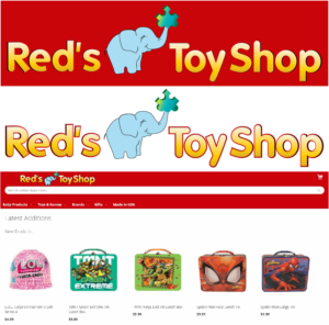 Logo Design by Archaeologo for Reds Toy Shop | Design: #20166327