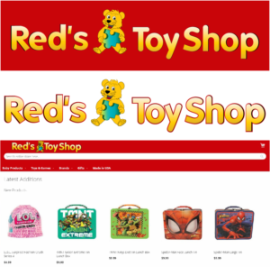 Logo-Design von Archaeologo für Reds Toy Shop | Design: #20166328