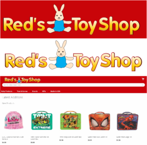 Logo-Design von Archaeologo für Reds Toy Shop | Design: #20166329
