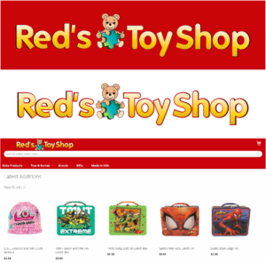 Logo-Design von Archaeologo für Reds Toy Shop | Design: #20168376
