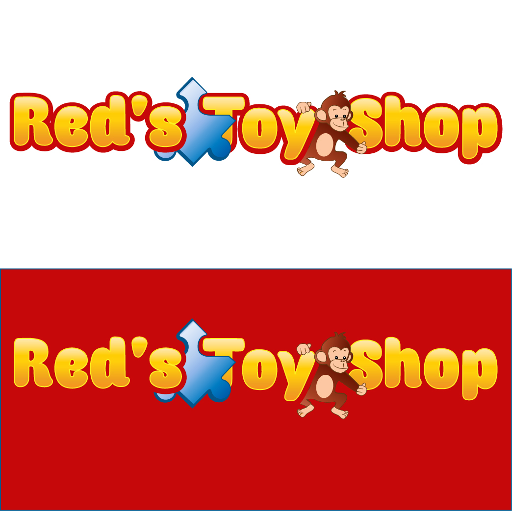 Diseño de Logo por Archaeologo para Reds Toy Shop | Diseño #20207562