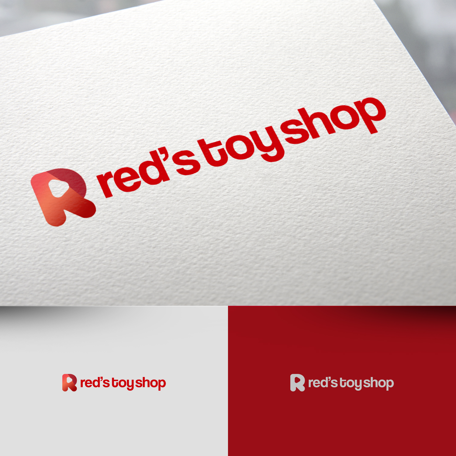 Logo Design by rafaeldsgn for Reds Toy Shop | Design #20140845