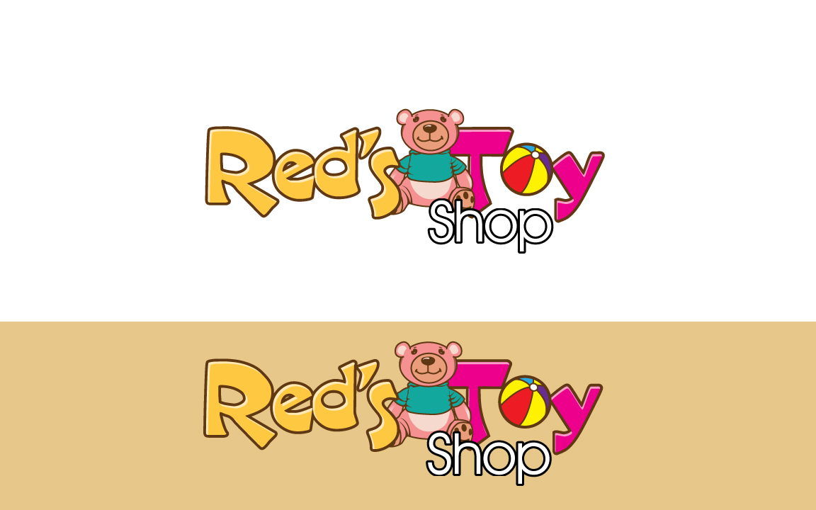 Logo Design by GODDREAMCREATION for Reds Toy Shop | Design #20152402