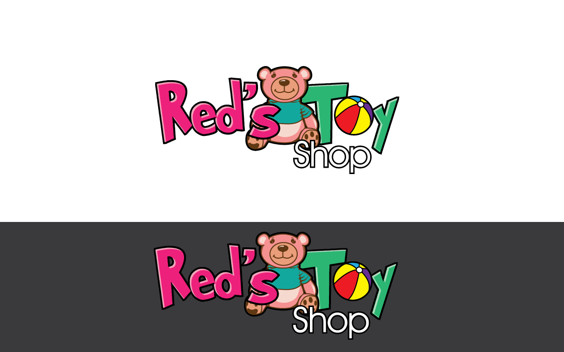 Logo Design by GODDREAMCREATION for Reds Toy Shop | Design #20152403