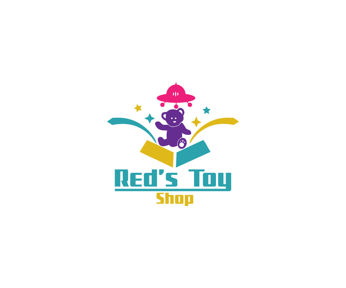 Logo Design by greenapple 3 for Reds Toy Shop | Design #20146599