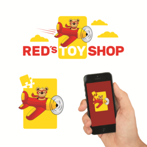 Red's Toy Shop | Logo-Design von Brandão