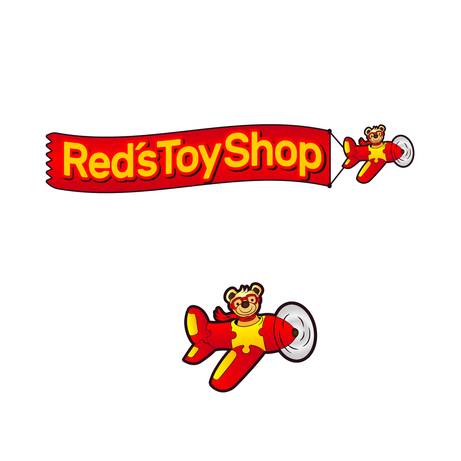 Logo Design by Brandão for Reds Toy Shop | Design #20466646