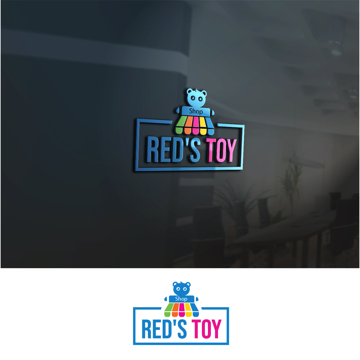 Logo Design by Log-X for Reds Toy Shop | Design #20157272