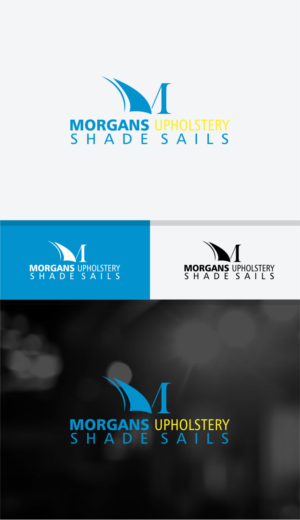Morgans Upholstery & Shade Sails | Logo Design by MASH Std