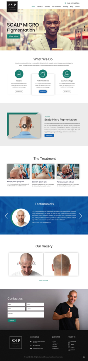 Web Design by pb for this project | Design: #20149279