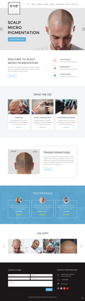Web Design by pb for this project | Design: #20149283