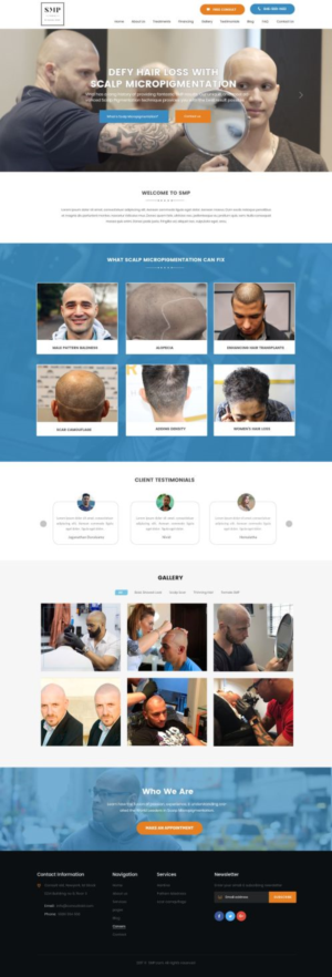 SMP by Rachel Perry - Scalp Micropigmentation | Web Design by WebPixel