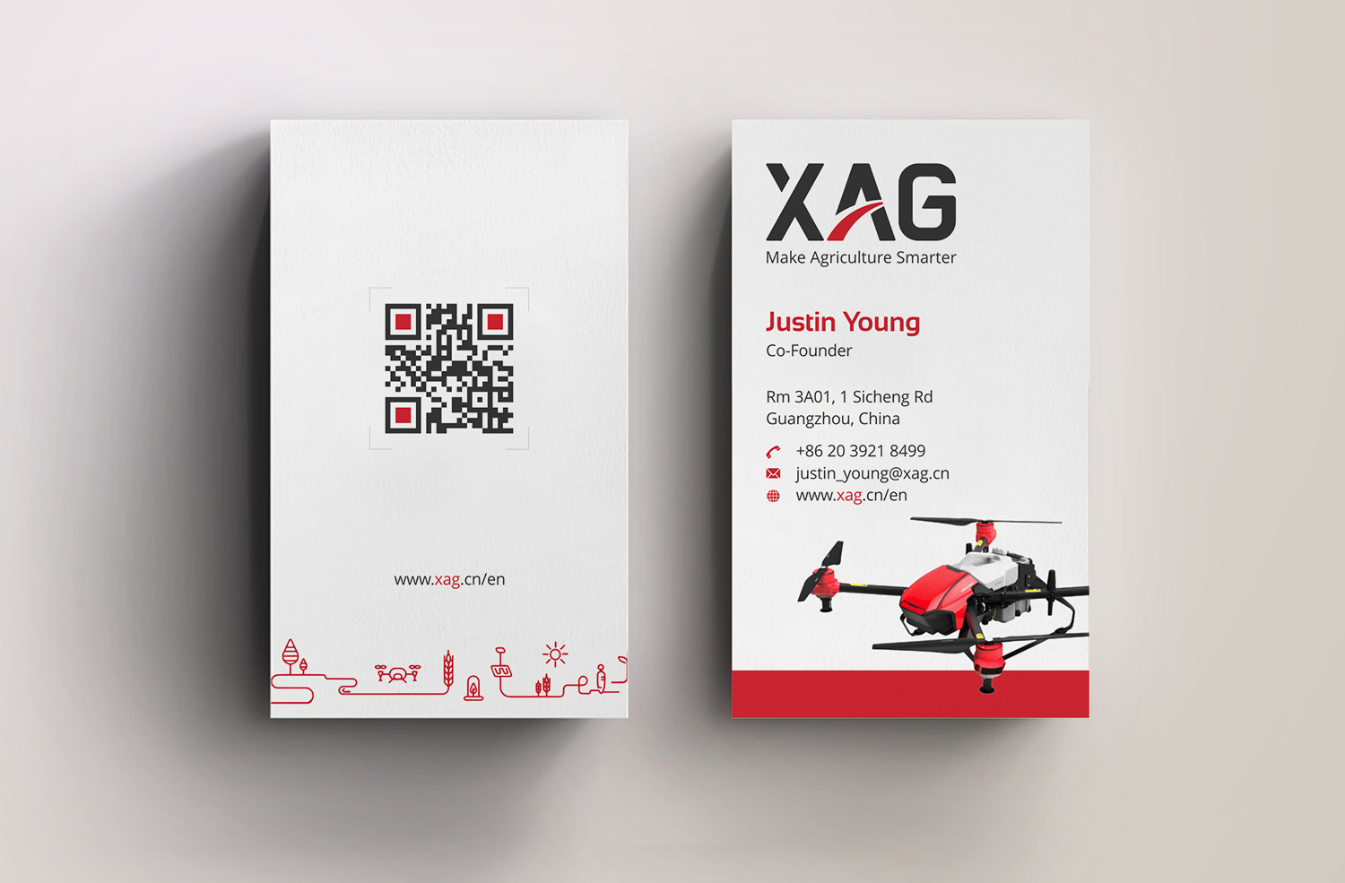 Diseño de Tarjeta de Presentación por INDIAN_Ashok para RevolutionAG | Diseño #20143790