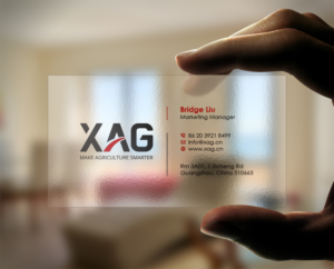 XAG Business Card Design - Opaque White Plastic (Contest) | Business Card Design by WebixBD