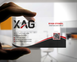 XAG Business Card Design - Opaque White Plastic (Contest) | Business Card Design by Stylez Designz