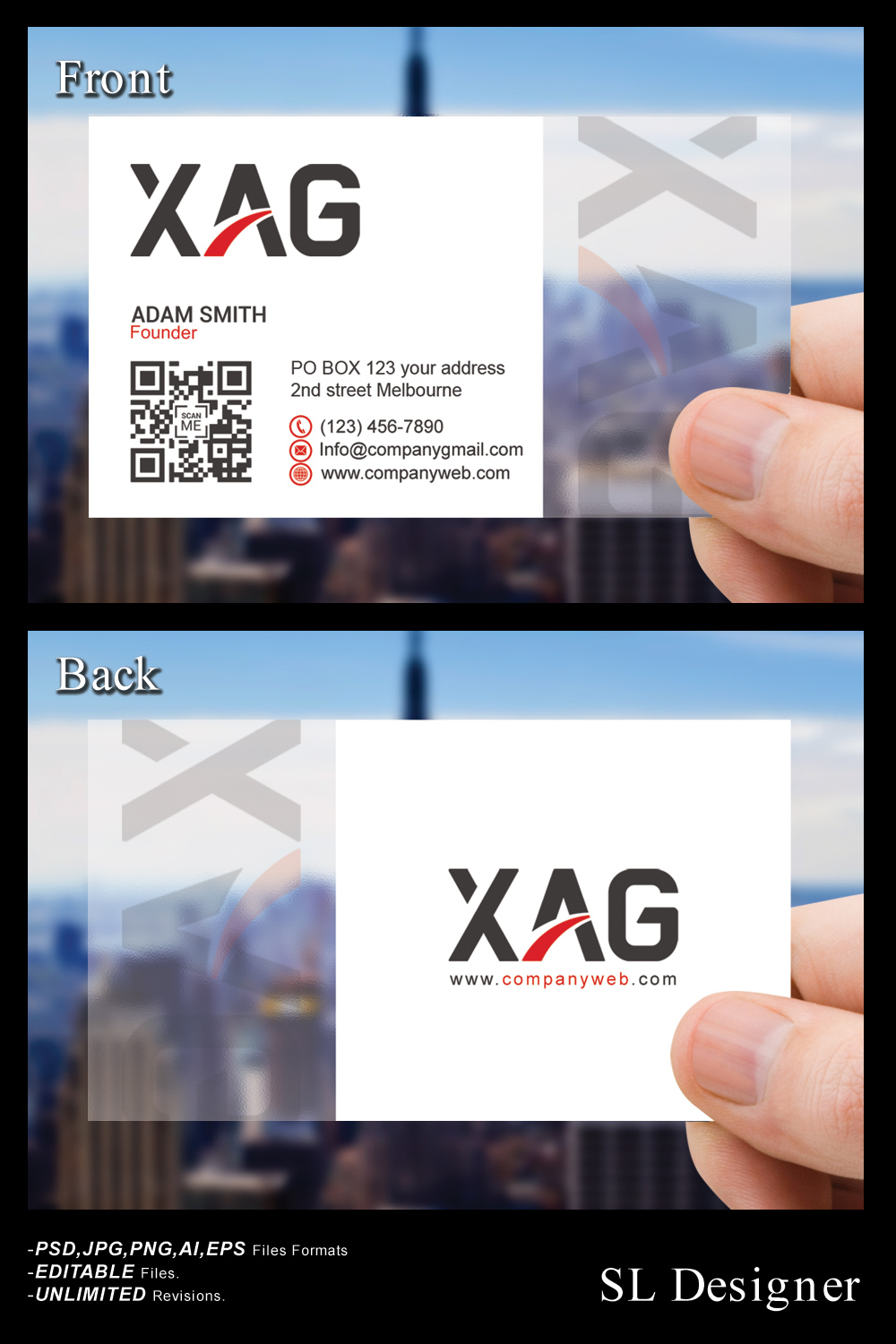 Business Card Design by SL Designer for RevolutionAG | Design #20165592