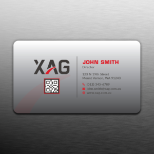 Business Card Design by Bold Pixels for RevolutionAG | Design: #20240584