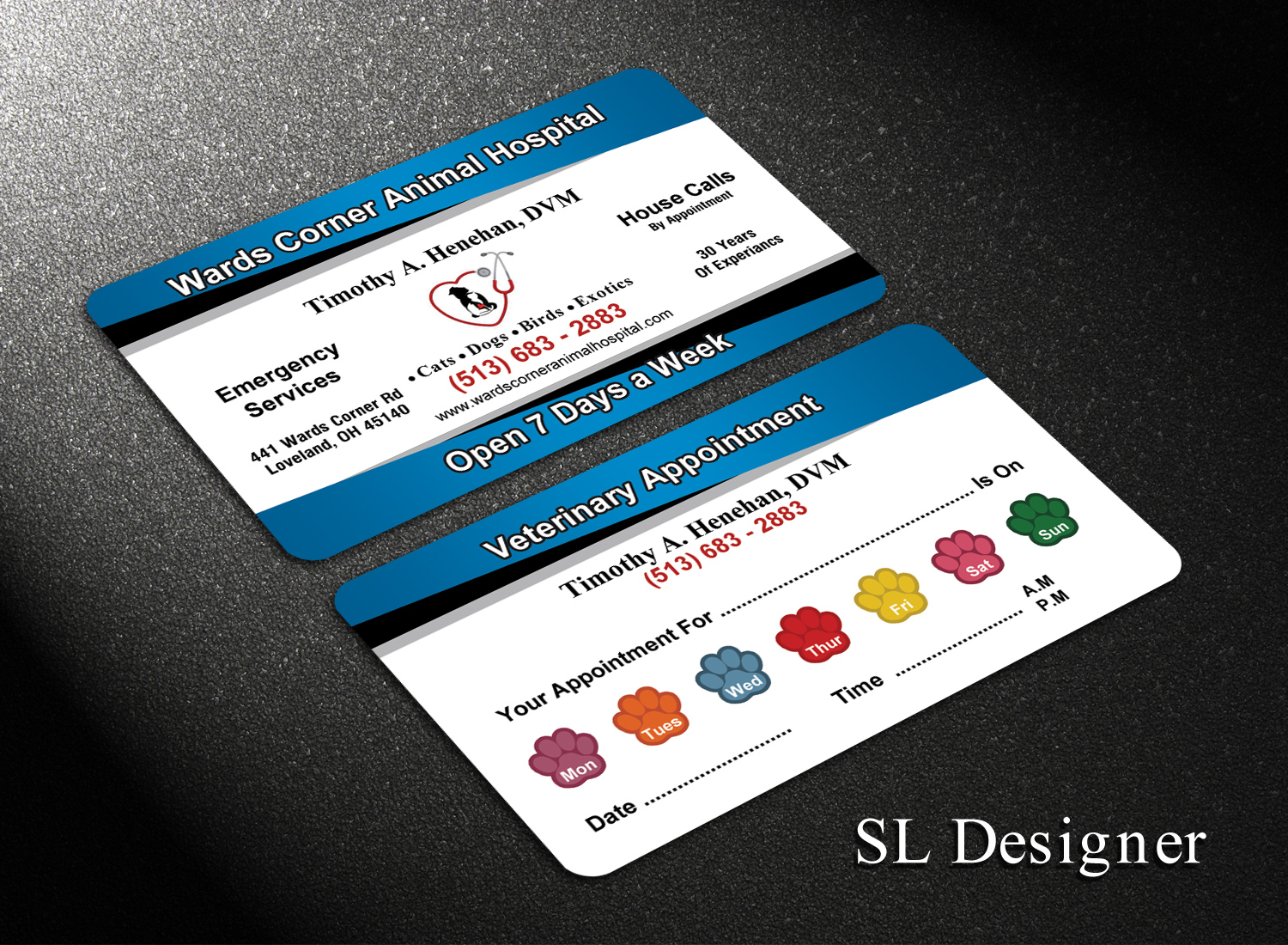Visitenkarten-Design von SL Designer für dieses Projekt | Design: #20148237