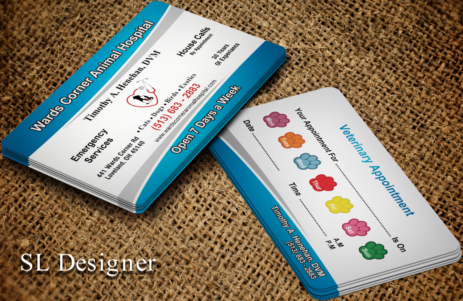 Business Card Design by SL Designer for this project | Design #20148245
