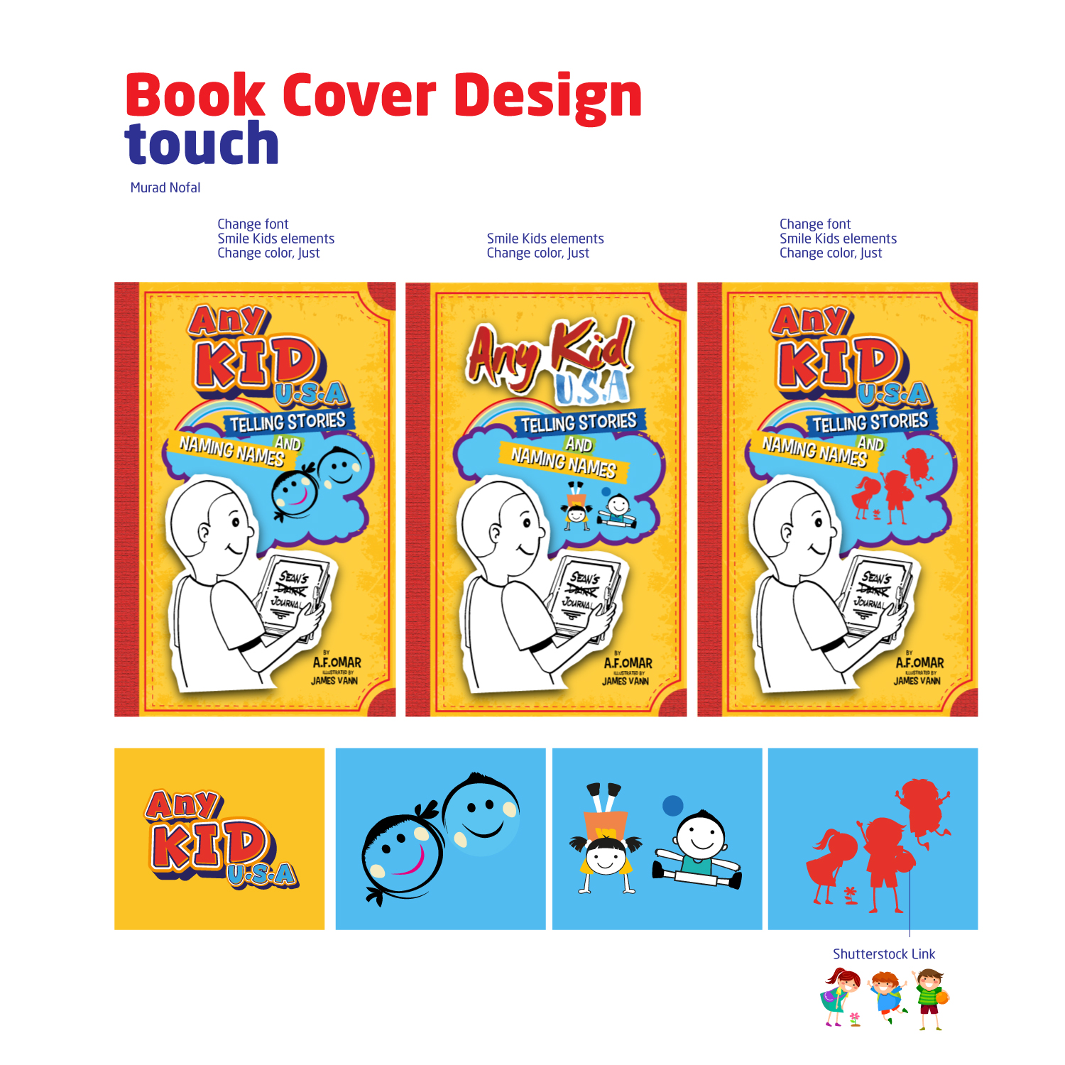 Diseño de portada de libro por Murad Nofal para este proyecto | Diseño #20222502