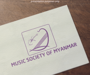 Music Society of Myanmar | Logo Design by JanuXart