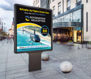 Helicopter scenic /Charter company | Signage Design by mmmarif1982